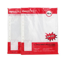 11 Holes A4 clear Waterproof Document Sheet Protector File Folder